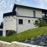 AZ BTP, Gros-oeuvre ; terrassement ; aménagement paysager et VRD sur une maison individuelle dans le Rhône à Limonest